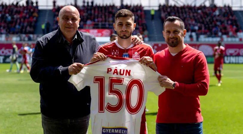 Nicolae Păun, celebrat de Sepsi OSK la meciul cu Corvinul. Mijlocașul oltean e parte importantă din istoria clubului covăsnean: ”Mi-e dor de Liga 1”