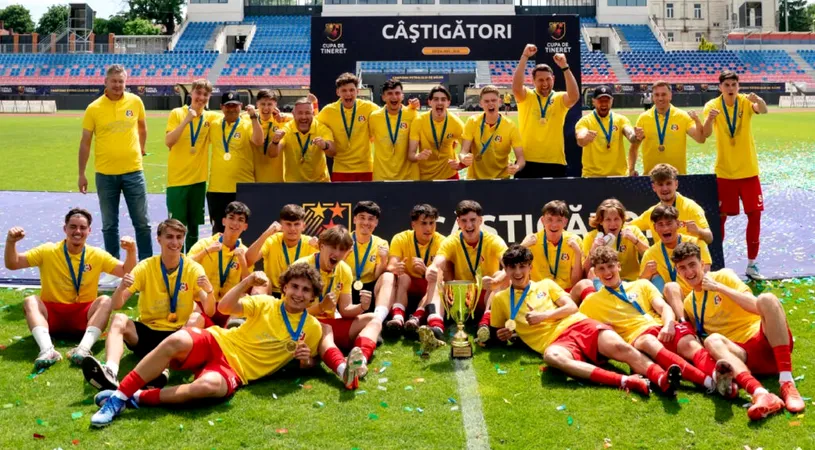 Constantin Enache, după ce FC Bacău a câștigat Cupa de Tineret: ”Am pus lucrurile la punct în academie și încep să se vadă rezultatele.” Succesul, dedicat regretatului Toader Șteț