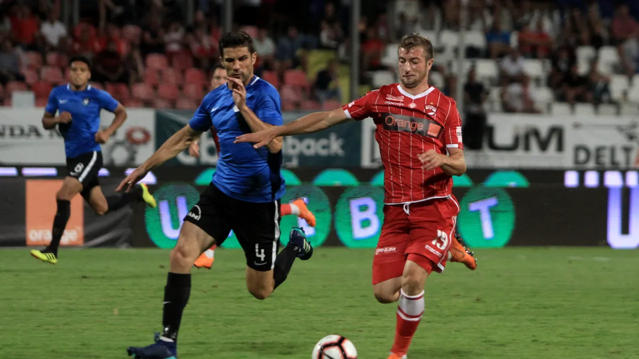 Dinamo, victorie de moral în Antalya. Daniel Popa a marcat un hat-trick