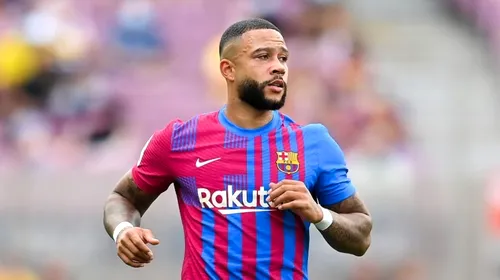 Scandal uriaș la FC Barcelona! Memphis Depay a declanșat mânia staffului catalanilor, după ce nu s-a prezentat la antrenamente