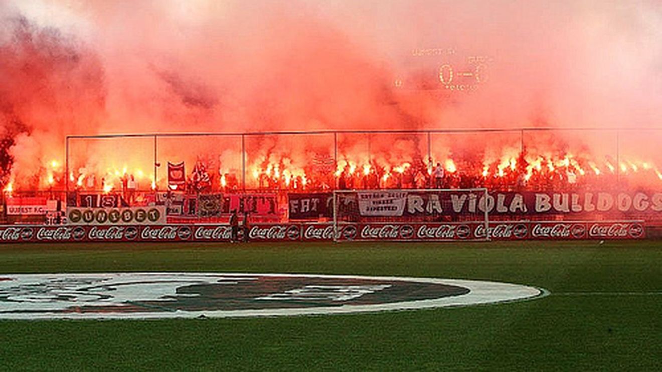 Măsuri speciale pentru trecerea fanilor lui Ujpest prin Hunedoara