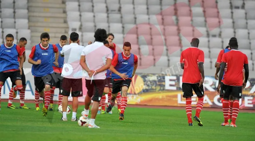 FOTO: Braga, precaută înaintea partidei de pe Cluj Arena. 