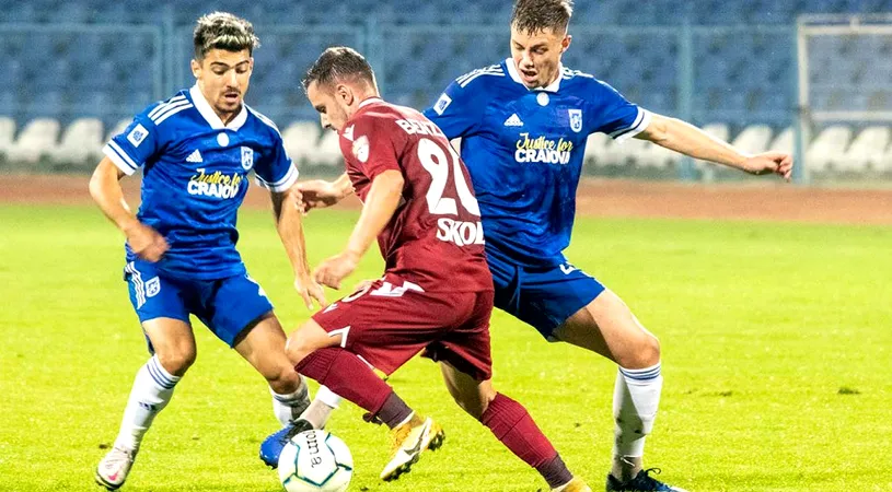 ”FC U” Craiova i-a prelungit contractul unuia dintre cei mai buni jucători ai meciului cu Rapid. Noua durată a înțelegerii și povestea interesantă din spatele transferului. ”Dacă ajunge fotbalist, îmi tai...”