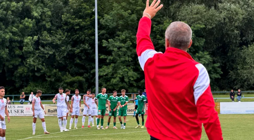 FC Bihor a remizat in extremis contra unor slovaci în primul amical pe care l-a avut stabilit în stagiul din Austria