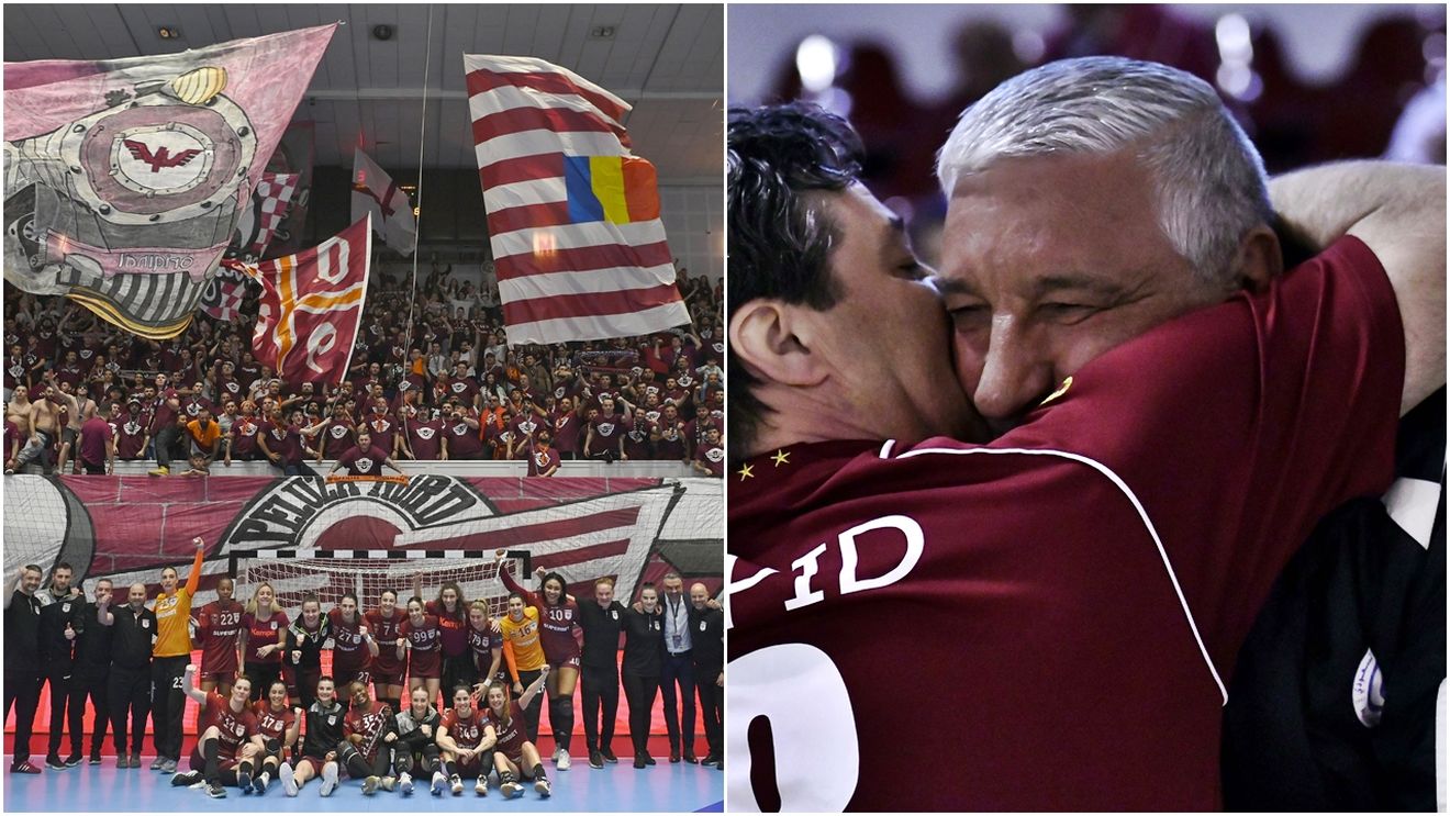 Rică Răducanu, reacție savuroasă după ce Rapid s-a calificat în sferturile de finală ale Ligii Campionilor la handbal feminin: „M-am îmbătat aseară! Am plâns”