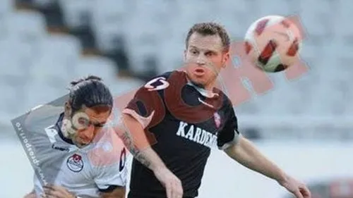 Florin Cernat, decisiv pentru Karabukspor în remiza obținută în fața celor de la Trabzonspor