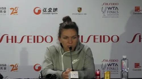 Dezvăluirile Simonei Halep la conferinţa de presă ce a urmat victoriei cu Bianca Andreescu