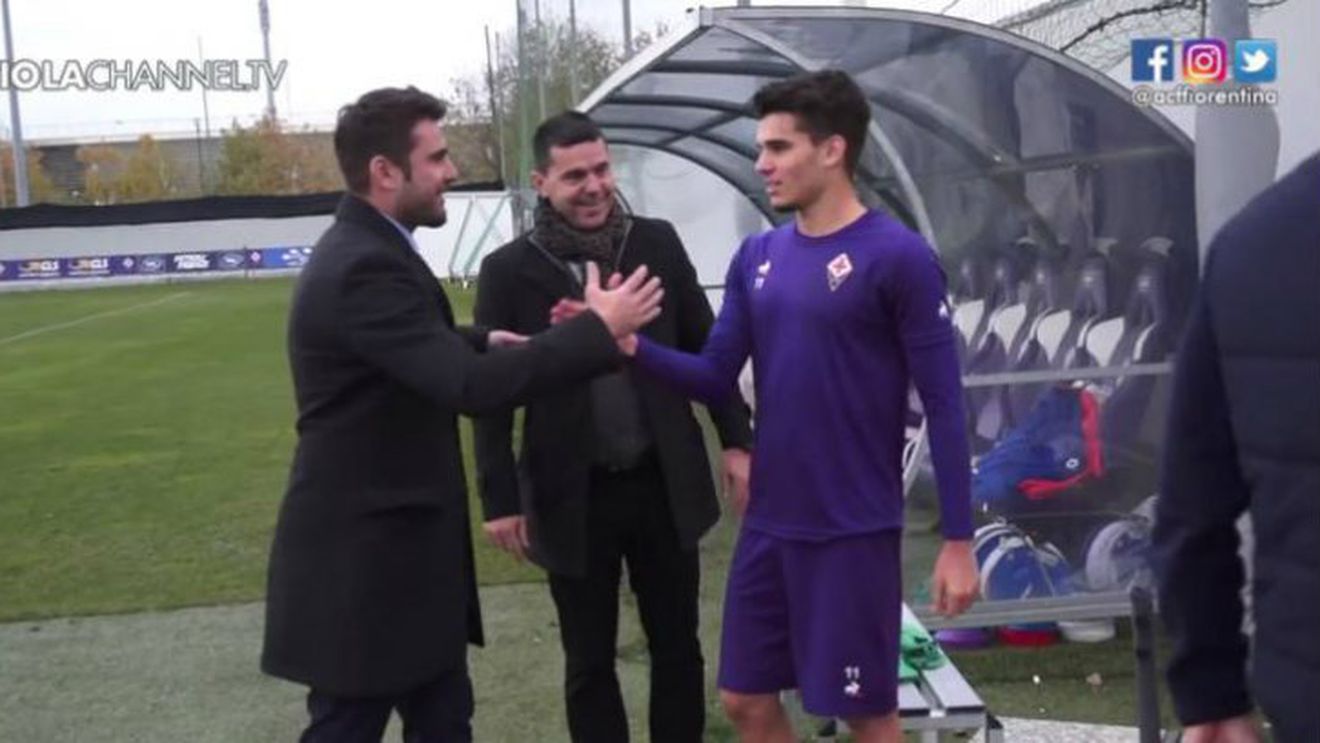 Mutu a revenit pe Artemio Franchi și s-a întâlnit cu Ianis Hagi! VIDEO | "Visul meu e să antrenez Fiorentina. Știu că aici sunt mai iubit decât în țara mea"