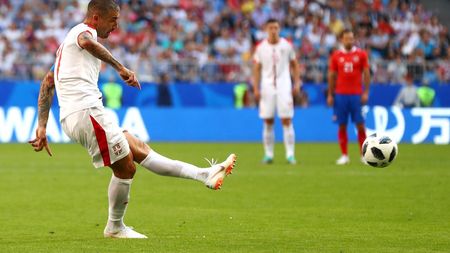 VIDEO | Golazo! Kolarov a înscris un gol superb în meciul cu Costa Rica. Navas n-a avut nicio șansă