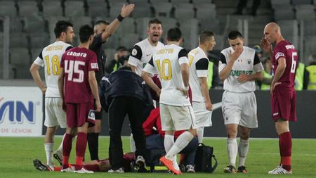 Fanii lui "U" au luat foc: "Nu vrem să fim tomberonul Petrolului!" Un jucător a simțit furia pe pielea sa: "Mai ai tupeul să mai calci aici?"