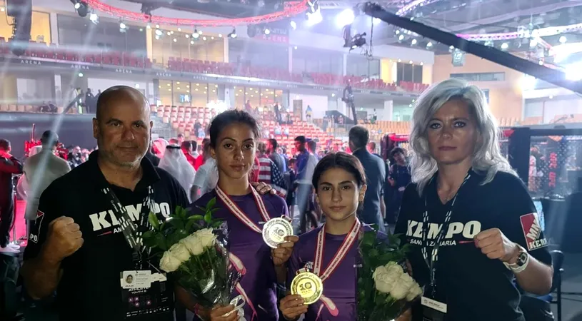 România, medalii de aur și argint la Campionatele Mondiale de MMA de la Abu Dhabi!