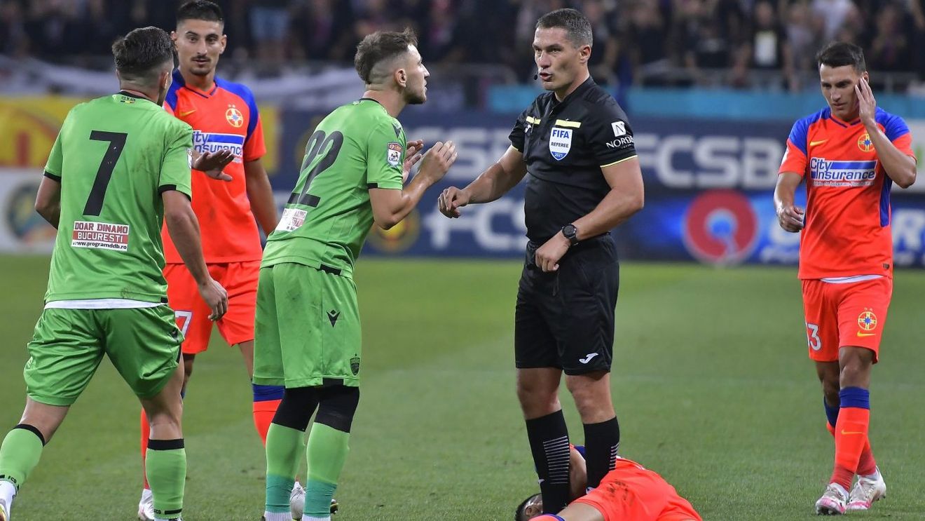 ANALIZĂ MARIUS AVRAM | Istvan Kovacs și dacă există viciere de rezultat în FCSB - Dinamo. Steliano Filip a lovit în gât, piept sau deloc?