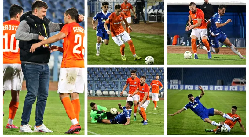 Aerostar Bacău a produs surpriza la Turnu Severin! Gabriel Voicu crede că remiza cu ”FC U” Craiova poate aduce revirimentul în tabăra echipei sale: ”E un punct de moral pentru noi”