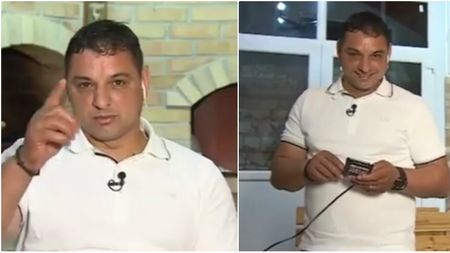 Moment "prea mult" chiar și pentru fotbalul românesc, cu Ionel Ganea în prim-plan! VIDEO | Fostul internațional a "comis-o", în direct la TV: "Stai așa, nu închide, vreau să-i dedic o melodie lui Răzvan Burleanu!"