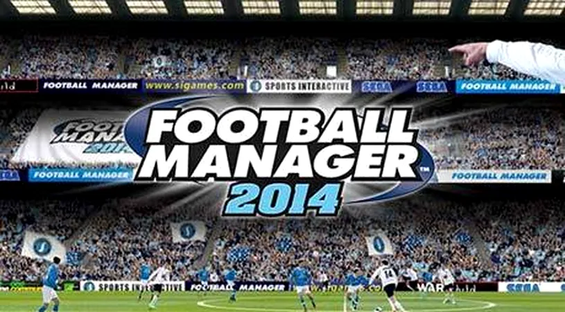 Varianta BETA FOOTBALL MANAGER 2014 a fost lansată