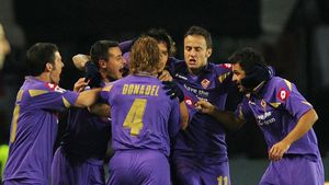 VIDEO** Cu Mutu spectator, Fiorentina s-a calificat fără emoții în optimile Cupei Italiei