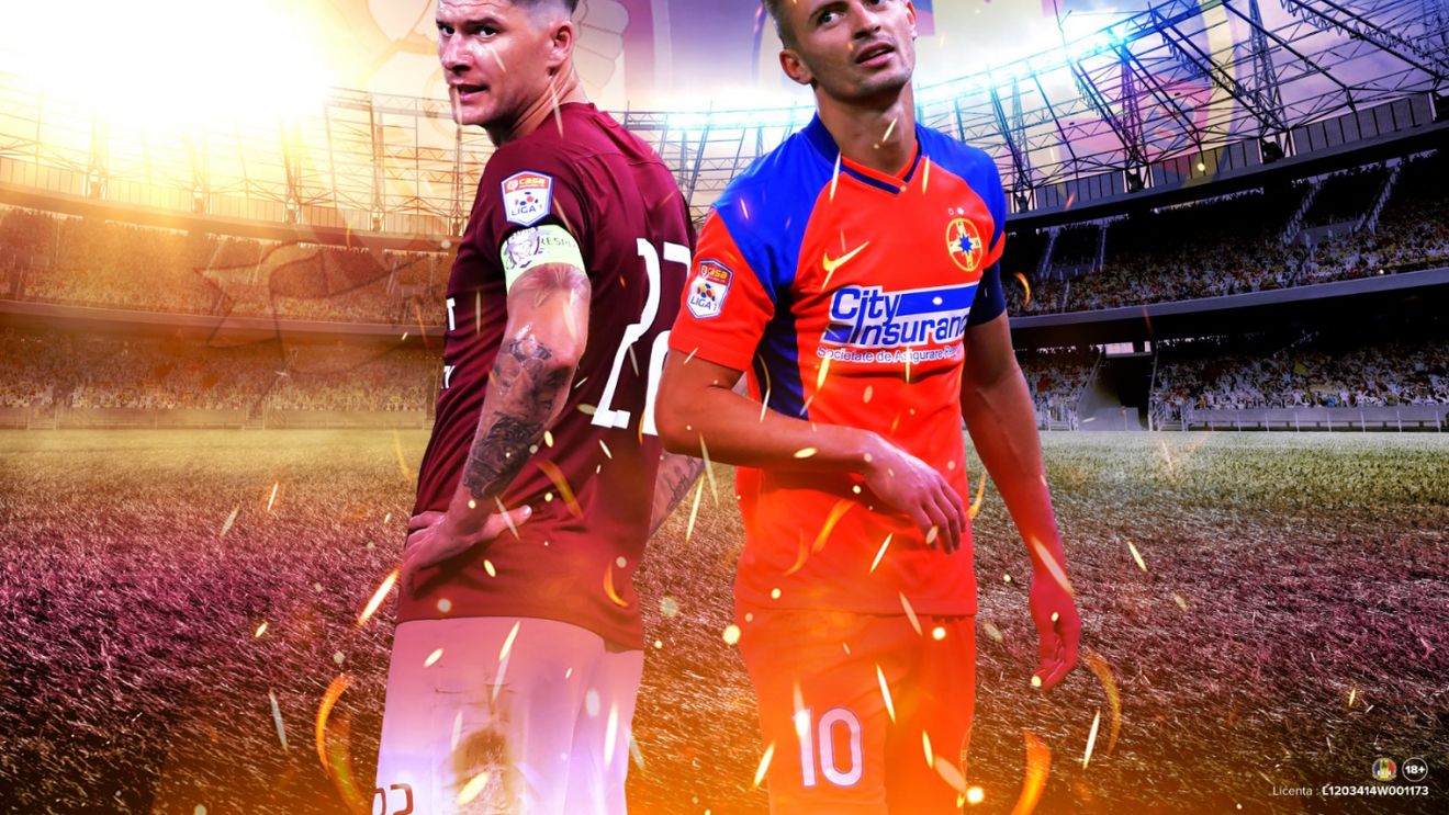 Sepsi 1.75 și FCSB 1.97 - cele mai mari cote din Liga 1, doar la Mozzart Bet