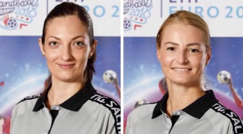 N-avem echipă, dar avem arbitre de top! Cristina Năstase și Simona Stancu oficiază una dintre semifinalele Euro la handbal feminin