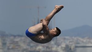 Sportivul Michalis Fafalis rănit grav, după ce trambulina de pe care urma să sară s-a rupt: "Viața lui e pusă în pericol"