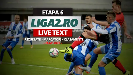 Scoruri incredibile în penultima etapă a play-out-ului Ligii 2: două de 6-0 și 4-1. Poli Iași a pierdut rușinos la Miercurea Ciuc, Poli Timișoara a încheiat cu Metaloglobus la egalitate, după ce în prima repriză a ratat două penalty-uri