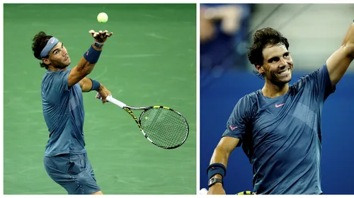 Nadal, încă un pas spre finala US Open!  Rafa l-a spulberat pe Robredo și așteaptă semifinala cu Richard Gasquet