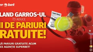 (P) Regina Halep a picat. Trăiește regele Nadal? Ia  pariurile gratuite de la Superbet și fructifică semifinalele și finalele de la Roland Garros!