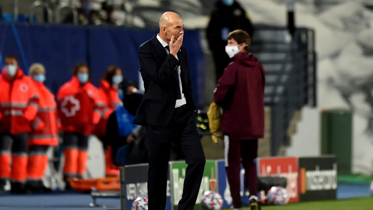Managerul Zinedine Zidane a ajuns la capătul răbdării cu echipa medicală a celor de la Real Madrid, după ce 20 de jucători au suferit 41 de accidentări în acest sezon!