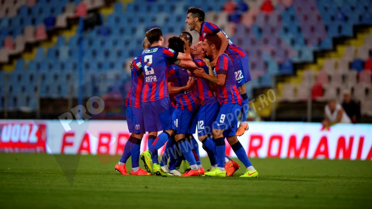 Steaua - CS U Craiova 3-1. Cât a contat revenirea lui Sânmărtean în echipă. Oțelul - Chiajna 1-2. Șumudică, la fel ca Mourinho