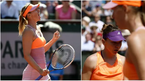 Halep tremură pentru locul 2 WTA. Șarapova a spulberat-o pe Duque-Marino și s-a apropiat de obiectivul de la Madrid