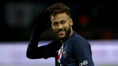 Neymar s-a amuzat pe seama penalty-ului primit de Barcelona în meciul cu PSG și apoi a șters postarea! Ce a scris brazilianul pe Twitter