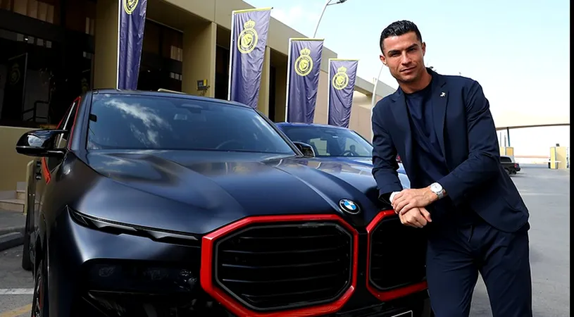 Cristiano Ronaldo și toți colegii lui de la Al Nassr au primit câte o mașină BMW XM de peste 155.000 de euro fiecare!