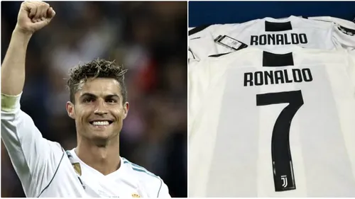 FOTO | Ronaldo a semnat deja primul său tricou de la Juventus! Cui i l-a făcut cadou. Fanii 