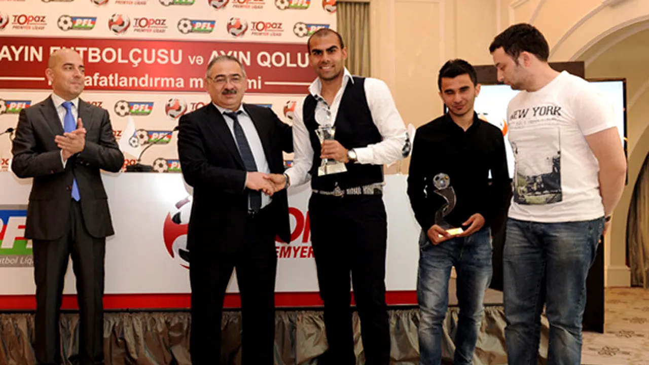 Primul trofeu pentru Marius Pena la Baku!** Azerii, fascinați de fostul 