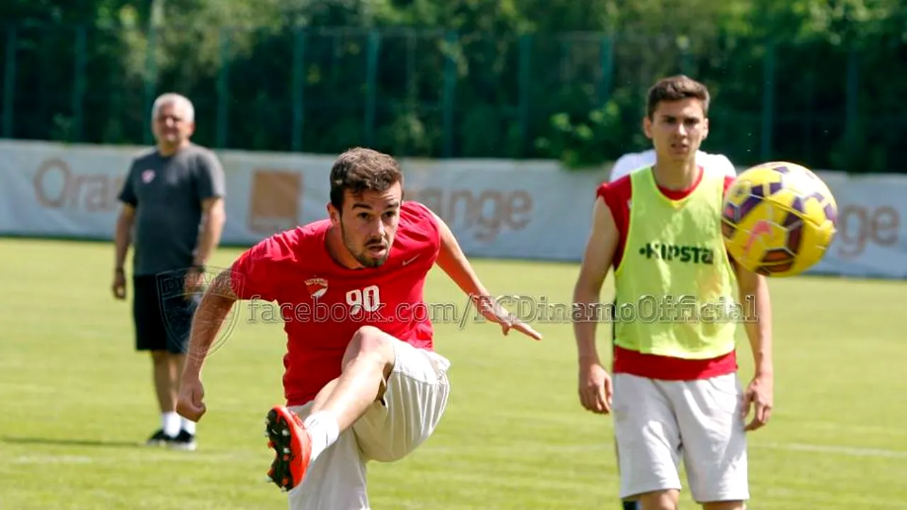 Amicale cu Dinamo Moscova și Vorskla Poltava pentru Dinamo, în cantonamentul din Slovenia