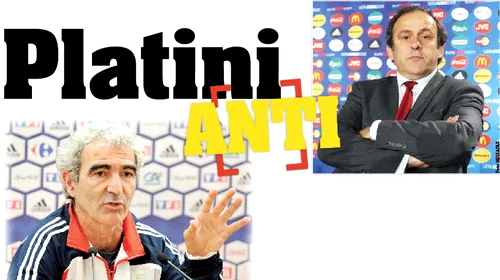 Platini nu-l mai vrea pe Domenech la naționala Franței!