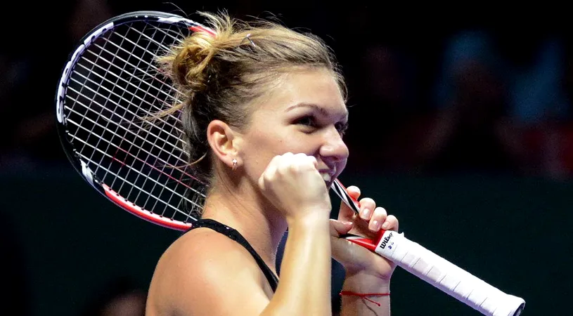 VIDEO | Simona Halep a reușit lovitura lunii mai, potrivit WTA! Faza spectaculoasă votată de 70% dintre fani