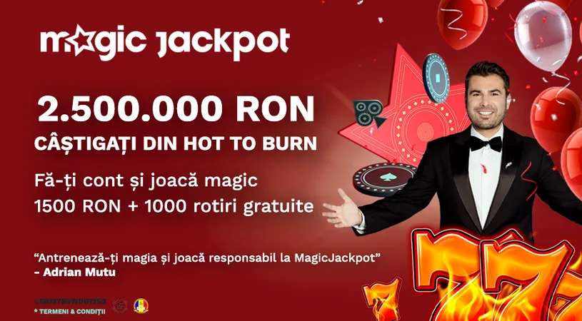 ADVERTORIAL | Un jucător norocos a crezut în magie, iar Magic Jackpot l-a răsplătit cu 2.500.000 de lei!