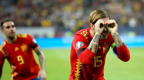 Contra a făcut anunțul! Ce i-a spus Sergio Ramos după România – Spania: „Suntem singura echipă care a făcut asta”