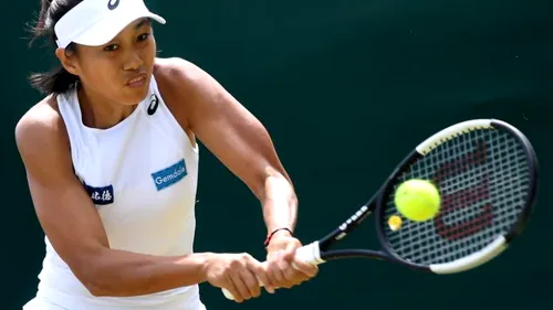 Shuai Zhang a făcut un prim set excelent în fața Simonei Halep, iar laudele au început să curgă: 