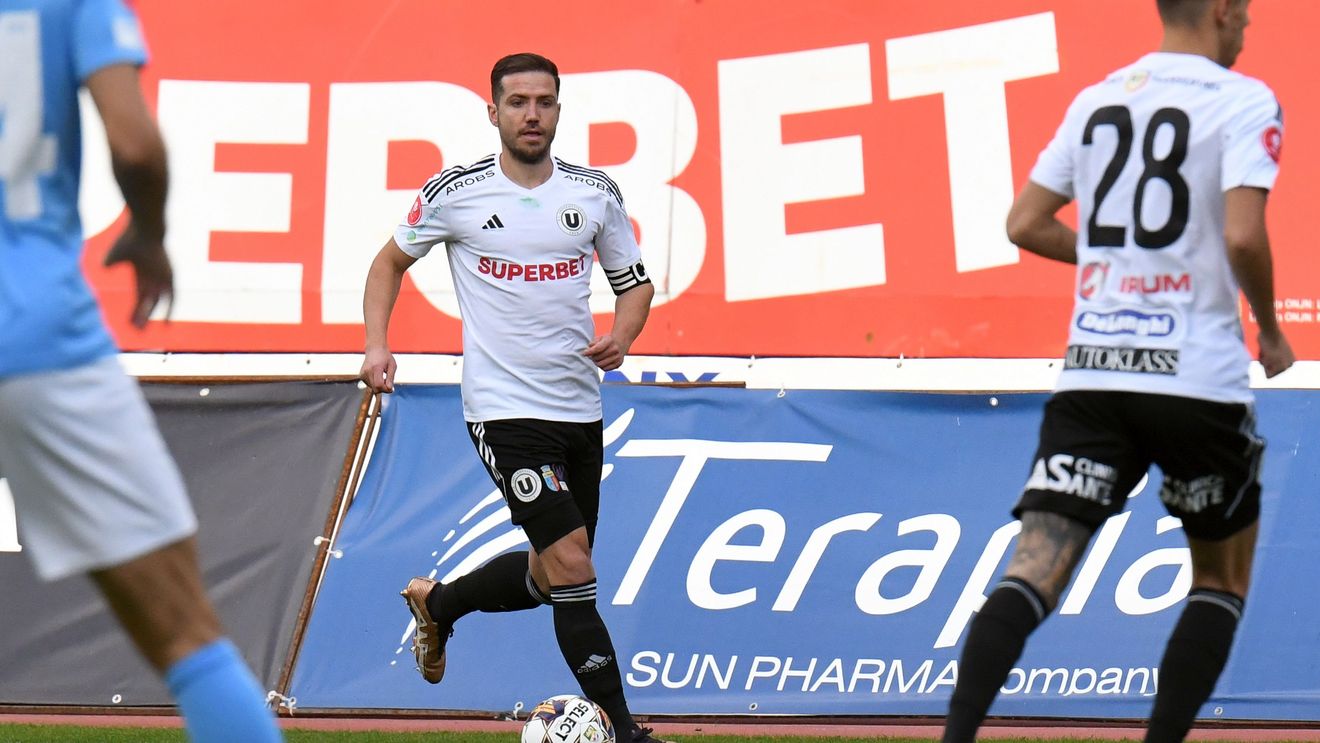 Alex Chipciu, crize de nervi în U Cluj - FC Voluntari, după ce ilfovenii au umilit apărarea „șepcilor roșii” la golul de 1-2 | VIDEO