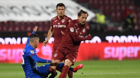 CFR Cluj - Botoșani 1-0 | Video Online în etapa a 9-a din play-off. Ciprian Deac a înscris din penalty. Fără Dan Petrescu, clujenii sunt la un punct de Craiova