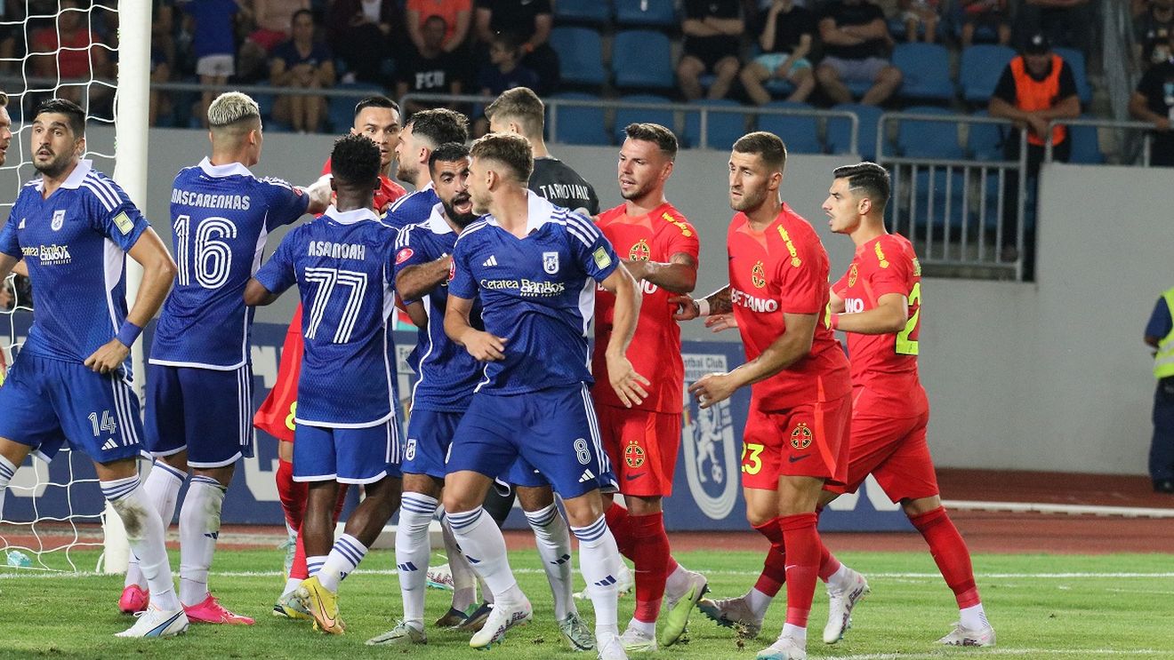 Oltenii de la FC U Craiova, fascinați de FCSB după meciul direct: „Cea mai puternică echipă din România, ne-au fost net superiori, nu am făcut față”