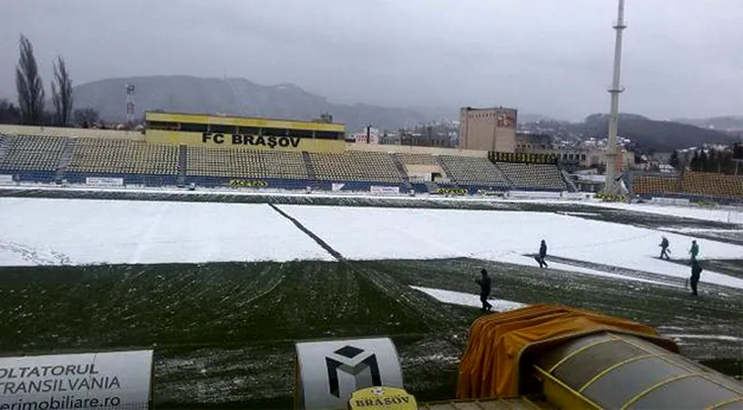 FC Brașov - Sepsi OSK se va juca pe zapădă.** Țălnar chemă fanii la stadion: 