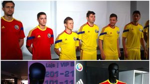 Reacția Adidas după ce Victor Pițurcă a criticat echipamentul de prezentare al naționalei: "FRF a ales din variantele propuse de noi"