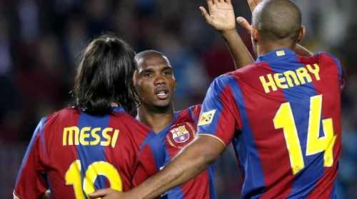 Messi: „Eto`o trebuie să rămâna la Barcelona!”