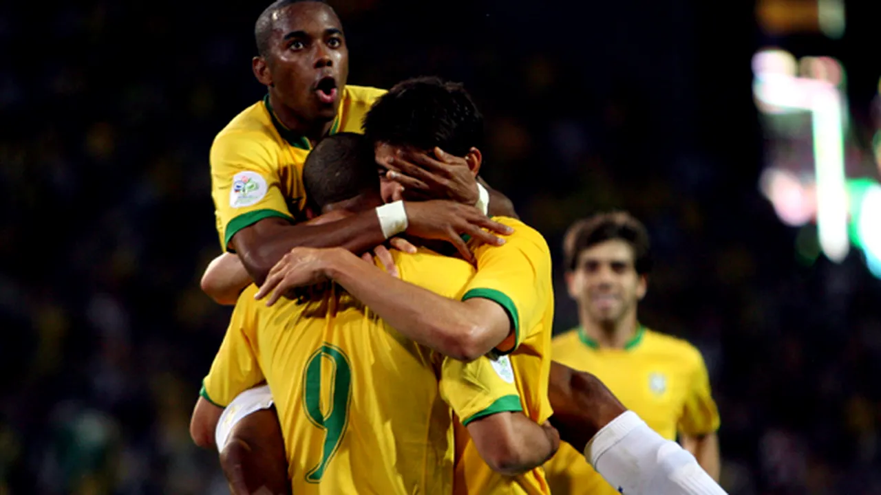 Ronaldo, Pato, Lucio și Robinho!** Vezi lotul Braziliei pentru amicalul cu România