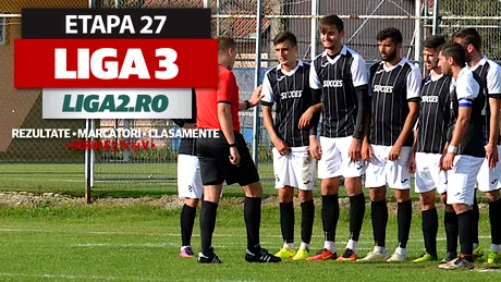 ACS Șirineasa, a doua echipă din Liga 3 care promovează matematic.** Aerostar, Oțelul și Miercurea Ciuc continuă fără greșeală. Ursu îi aduce victoria lui 