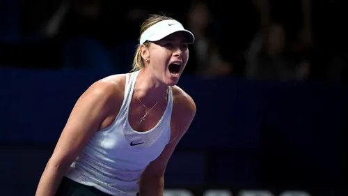 De ce a capotat Maria Șarapova în fața Monicăi Niculescu. Explicația tehnică e dată de WTA 