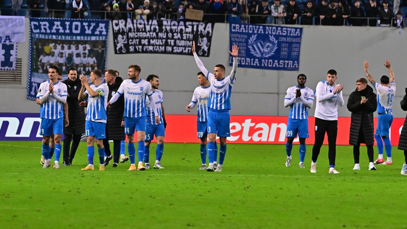 Universitatea Craiova încă respiră în Conference League, de patru nume grele din Europa Centrală și de Est s-a ales praful! Cum a ajuns Legia Varșovia după Edi Iordănescu și de ce e jale în Ucraina, Austria și Slovacia