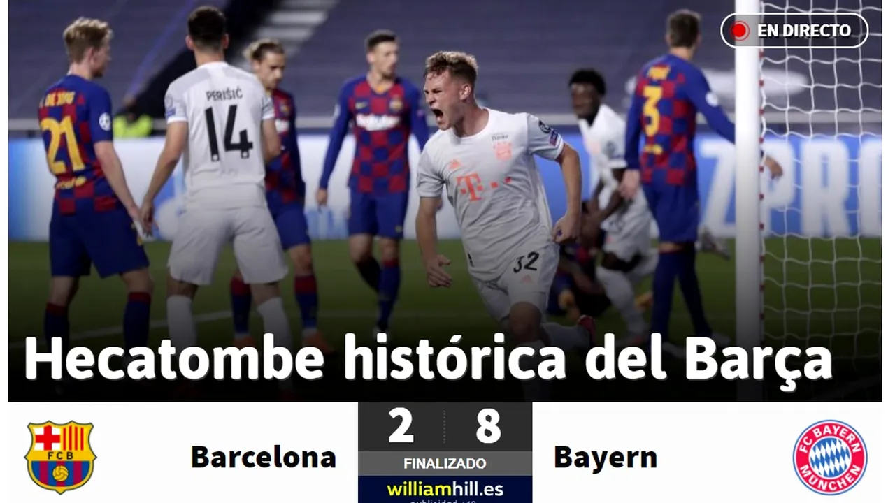 Barcelona, desființată în presa internațională după dezastrul cu Bayern: „Catastrofă istorică!” + „Victoria secolului” Finalul carierei lui Messi pe Nou Camp?